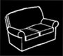 Two seater sofa